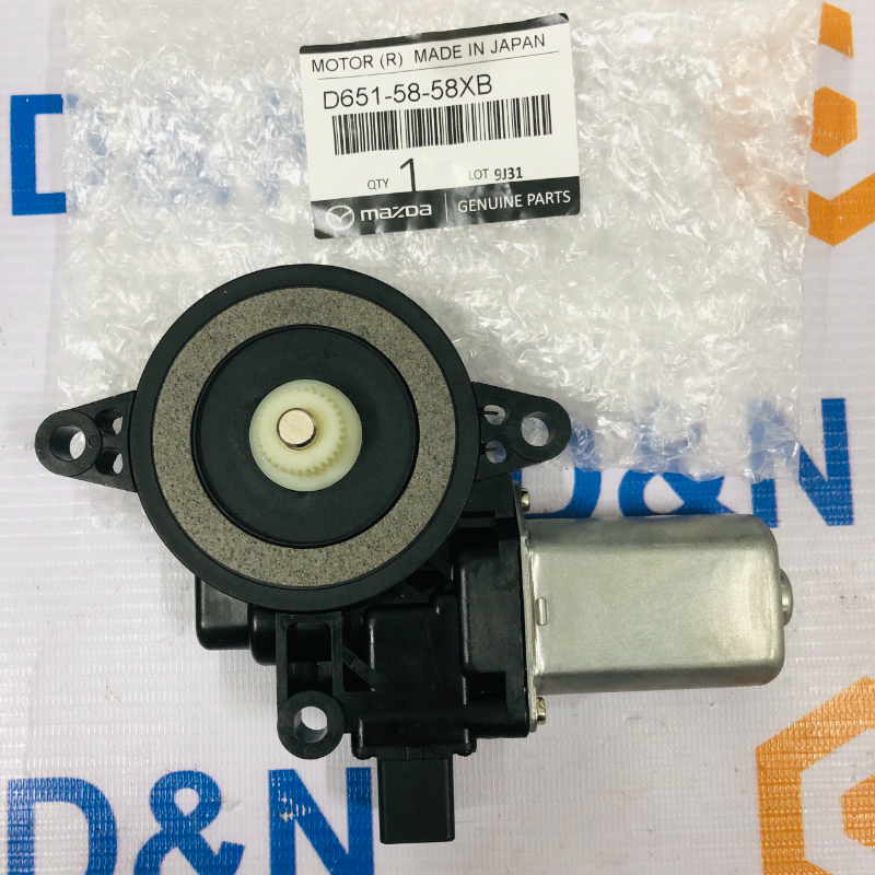 Mô tơ/ motor nâng hạ kính sau Mazda 6, Mazda 2, Mazda 3, Cx5 2009-2023 | D651-58-58XB, D651-59-58XB, D01G-58-58XB, D01G-59-58XB