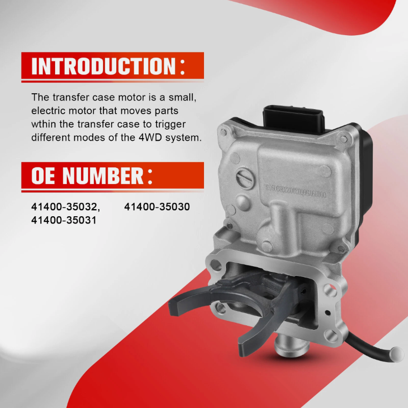 Motor cài cầu trước Toyota Hilux, Fortuner, Prado 2005-2025 | 41400-35030, 41400-35031, 41400-35032