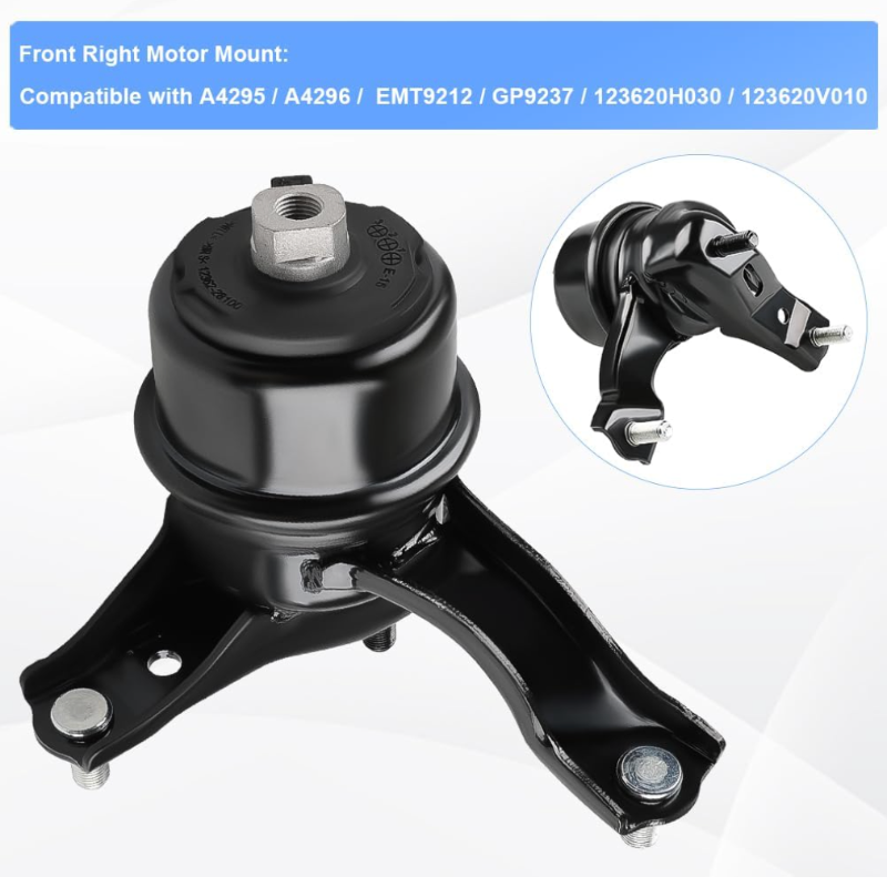 Bộ cao su chân máy toyota Camry 2007-2011 3.5L | 12372-31010, 12363-31030, 12362-31040, 12361-31170, 12361-31171