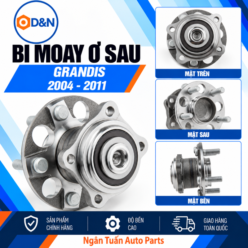 Bi moay ơ sau, Bạc đạn bánh sau Mitsubishi Grandis 2005-2010 | MR594443