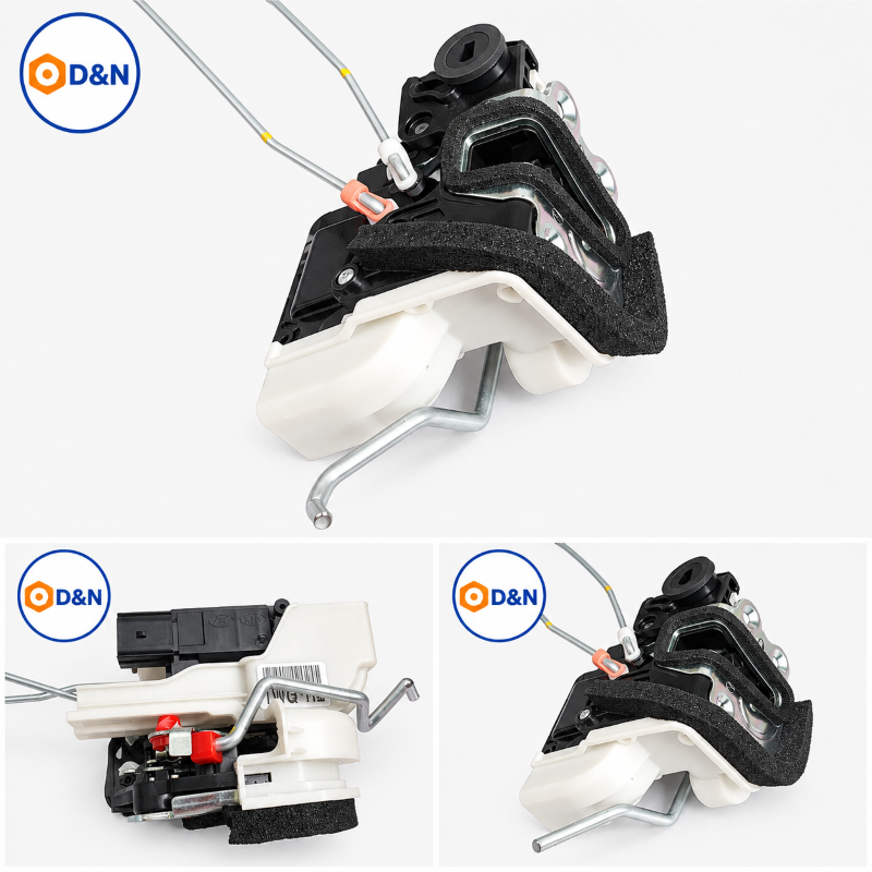 Ổ khóa ngậm cửa sau Kia Morning 2012-2021 (4 giắc) | 81410-1Y020, 81420-1Y020