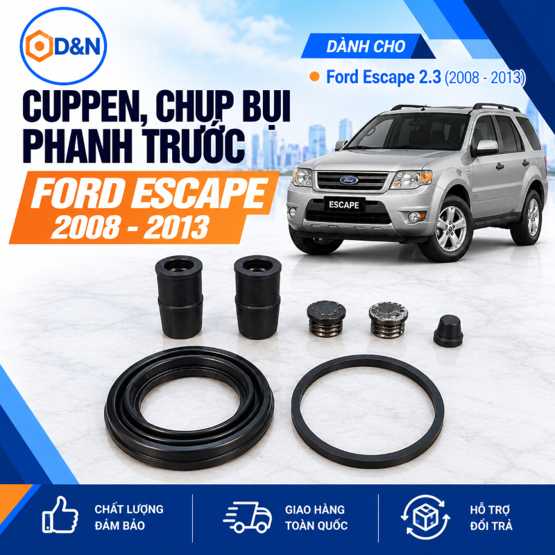 Cuppen, Chụp Bụi Phanh Trước Ford Escape 2.3 2008-2013
