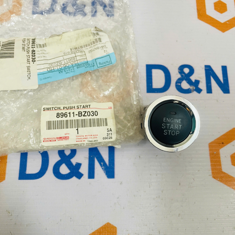 Công tắc khởi động (Nút Start, Stop) Toyota Wigo, Avanza | 89611-BZ030