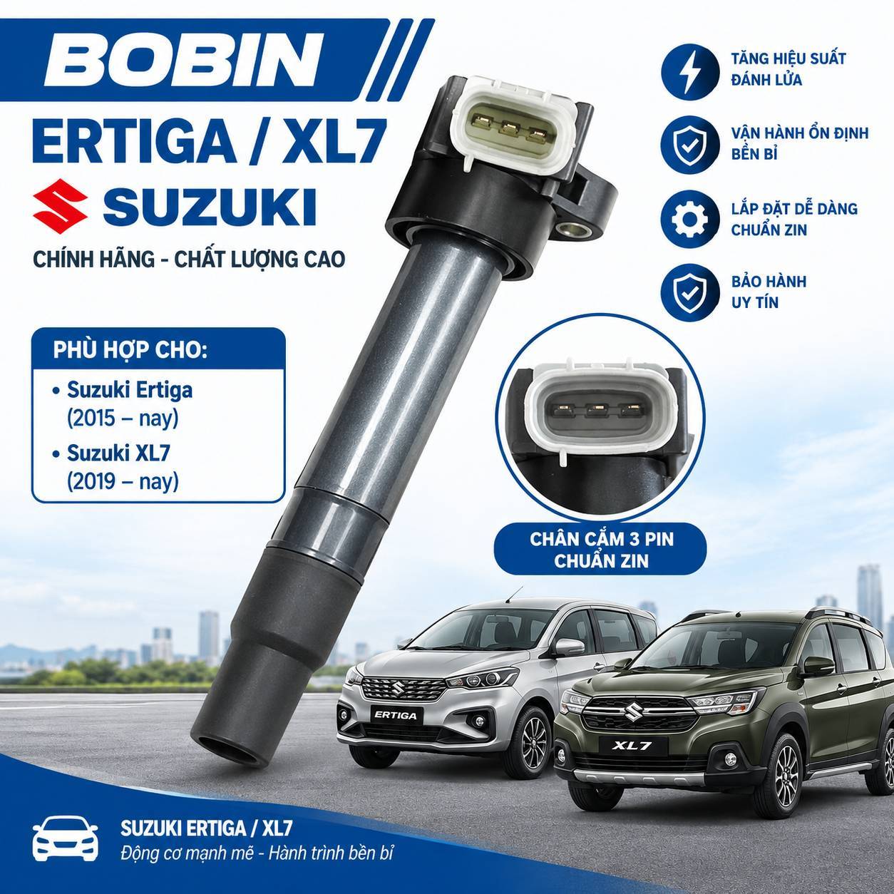 Mô bin Suzuki Ertiga, XL7 2019-2024