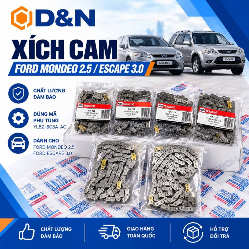 Xích cam Ford Escape 3.0, Mondeo 2.5