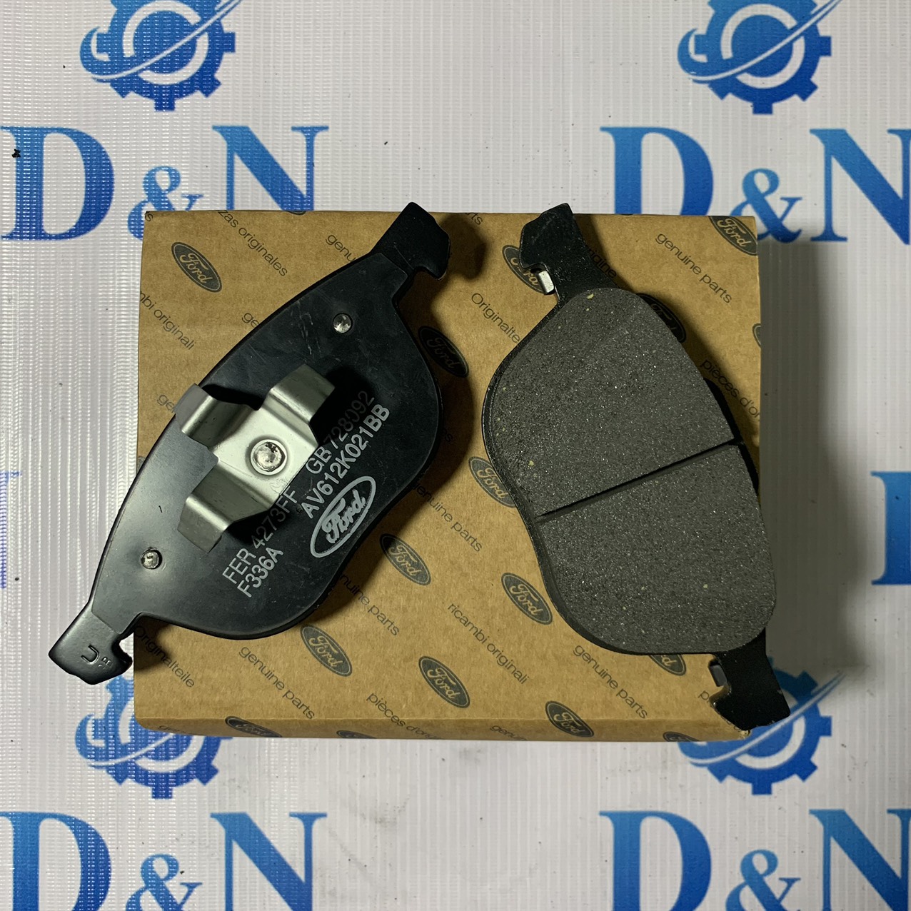 MÁ PHANH TRƯỚC FORD FOCUS, ECOSPORT, MAZDA3 [2005-2016]