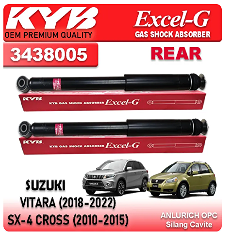 Giảm xóc sau, phuộc sau Suzuki Vitara 2014-2018 | 4180054P01, 4180054PA0, 4180061M00, 4180066M00