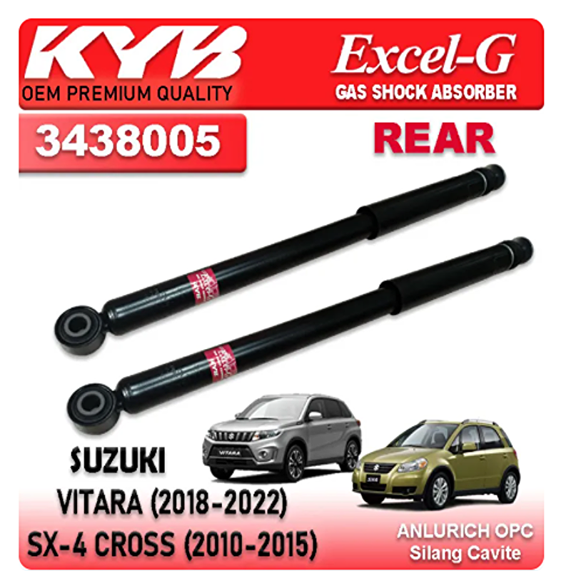 Giảm xóc sau, phuộc sau Suzuki Vitara 2014-2018 | 4180054P01, 4180054PA0, 4180061M00, 4180066M00