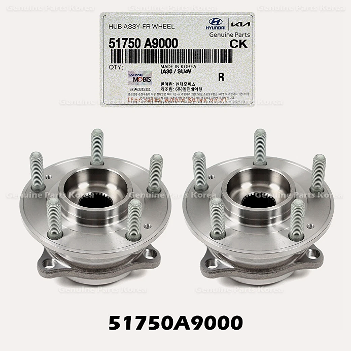 Cụm bi moay ơ, bạc đạn bánh trước Kia Sedona, Carnival 2014, 2015, 2016, 2017, 2018, 2019, 2020, 2021, 2022, 2023, 2024, 2025 |51750-A9000, 51750A9000