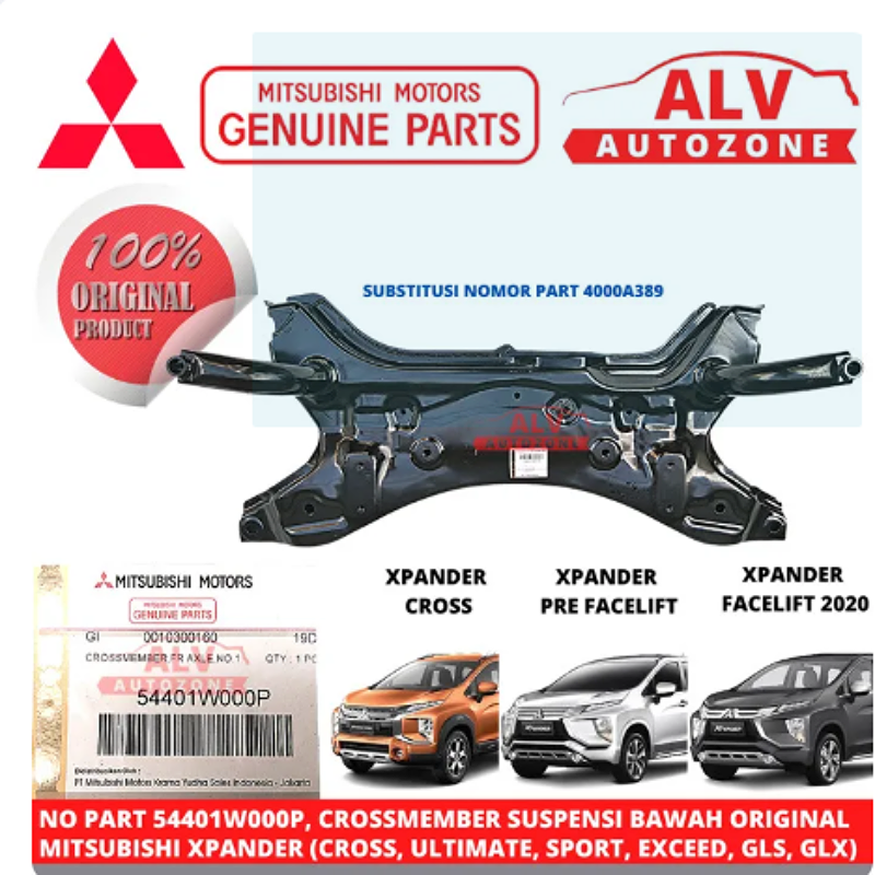 Giá đỡ động cơ, bệ đỡ máy Mitsubishi Xpander 2018-2026 | 4000A389, 54401W000P