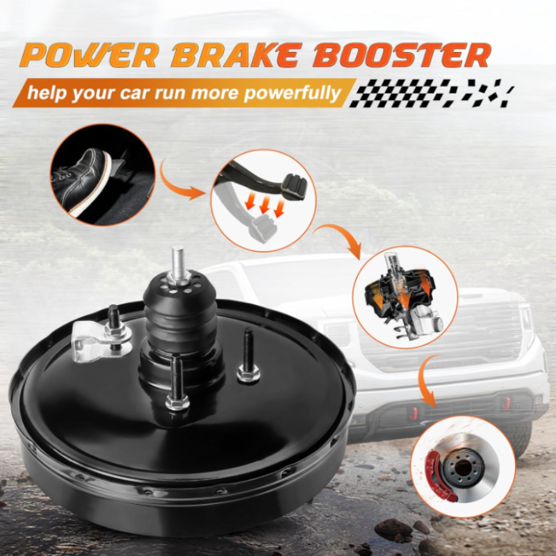 Bầu trợ lực phanh, bầu servo thắng Ford Laser, Mazda 323 Mazda 626 | GE4T-43-800, GE4T43800, GE4V-43-800, GE4V43800