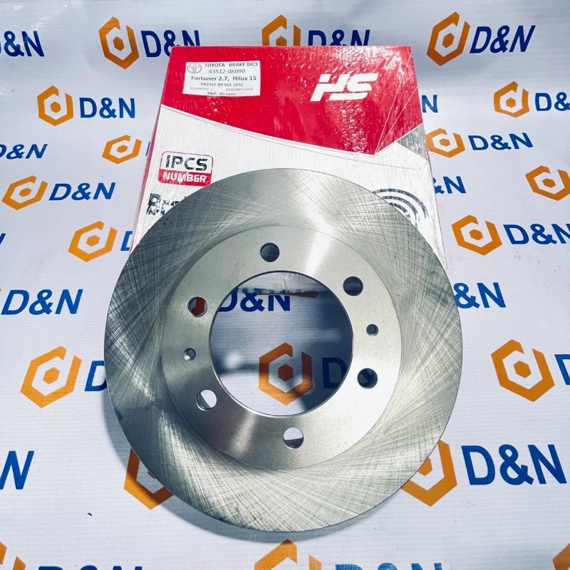 ĐĨA PHANH TRƯỚC TOYOTA HILUX 2.5L-3.0L (4X4) [2005-2015]