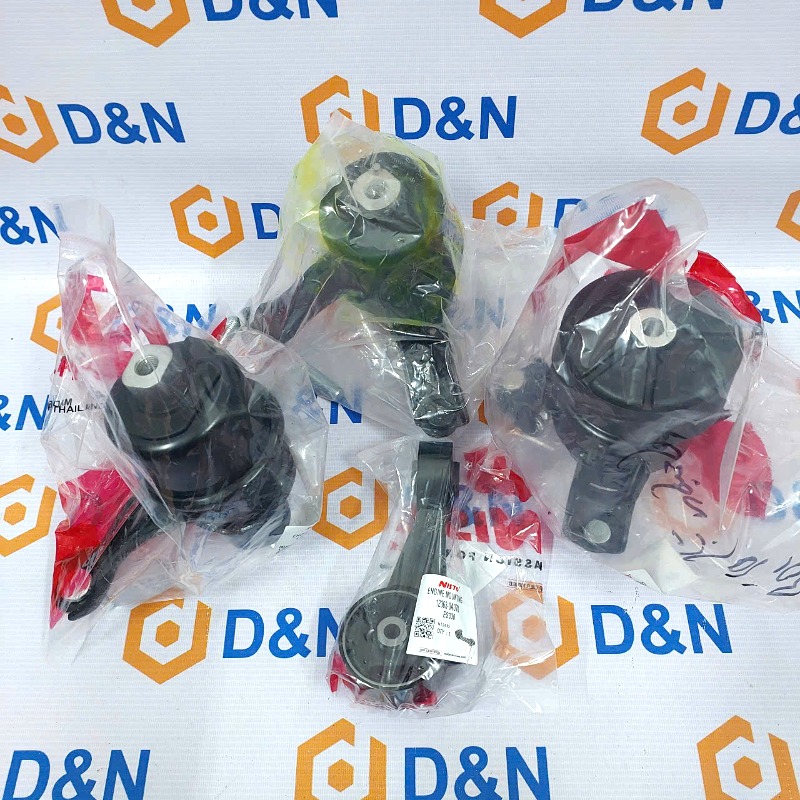 BỘ CAO SU CHÂN MÁY TOYOTA CAMRY 3.0L [2002-2006] 12360-20180, 12362-20010, 12363-0A070- 12372-20060