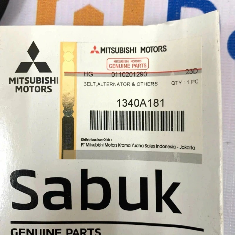 Dây Curoa tổng, dây đai tổng Xpander 2018-2025 | 1340A181