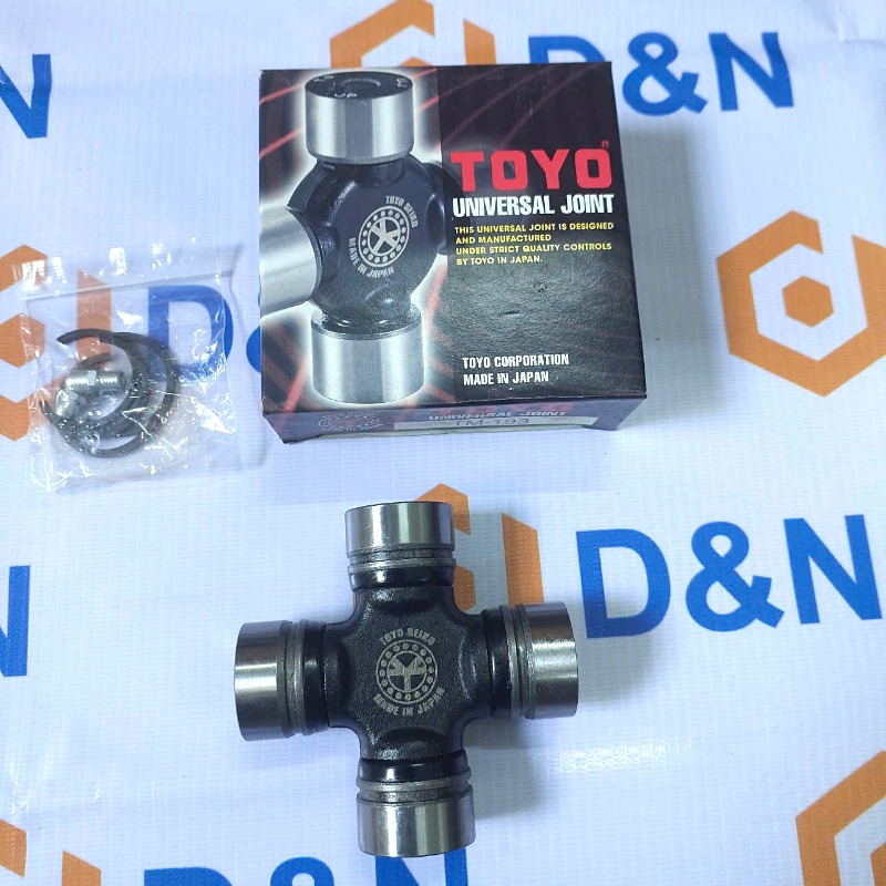 Vòng bi, bạc đạn chữ thập cát đăng sau Hilux, Fortuner, Innova 2016-2025 |  043710K120, 043710K160,