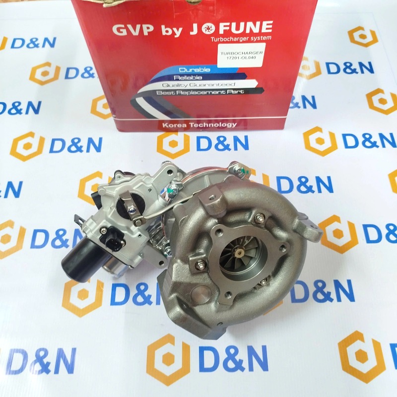 TURBO, TU BÔ TĂNG ÁP TOYOTA HILUX 1KD [2005-2015] 17201-0L040, 17201-0L041, 17201-30110