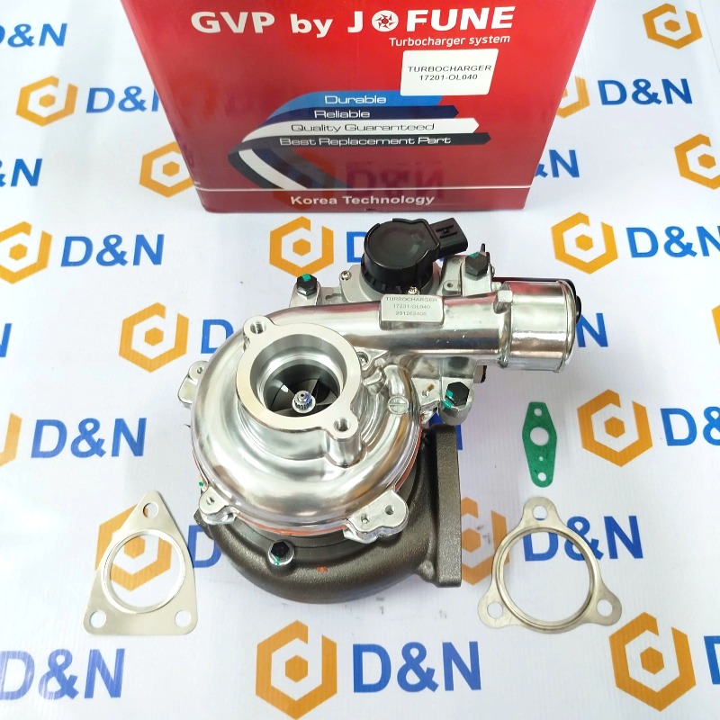 TURBO, TU BÔ TĂNG ÁP TOYOTA HILUX 1KD [2005-2015] 17201-0L040, 17201-0L041, 17201-30110