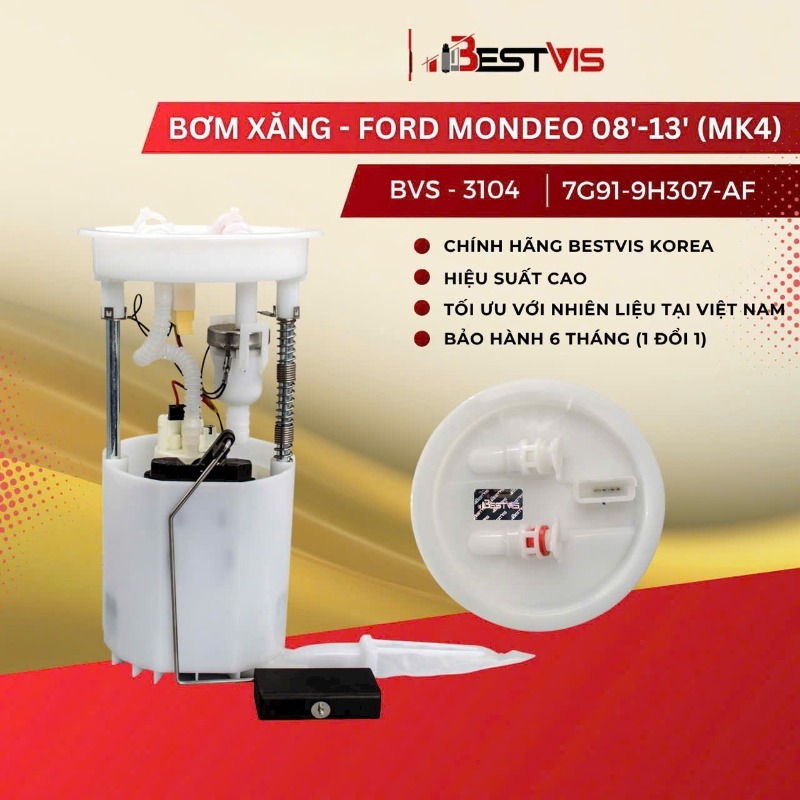 Cụm bơm xăng Ford Mondeo 2.3L 2008- 2013 | 7G91-9H307-AF