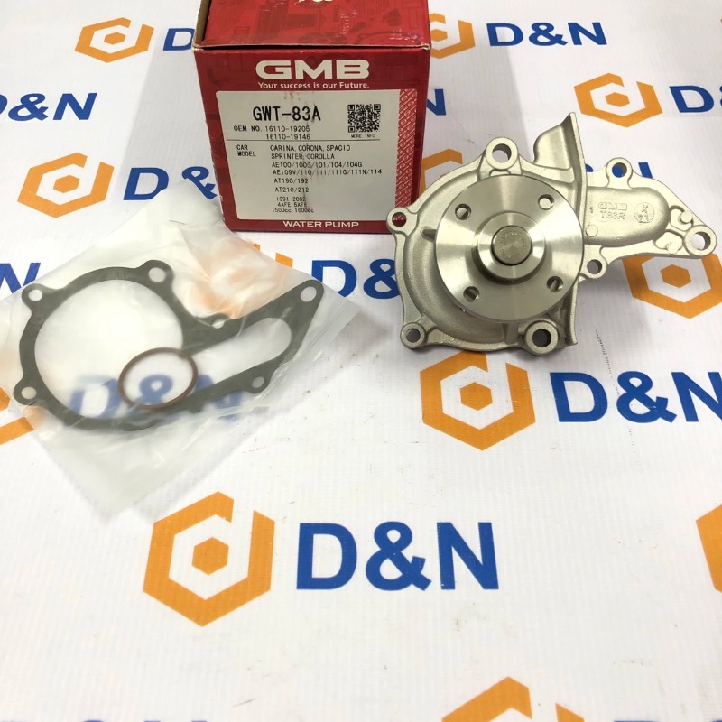 bơm nước toyota corolla 1.3L, 1.6L AE100 1991-2001