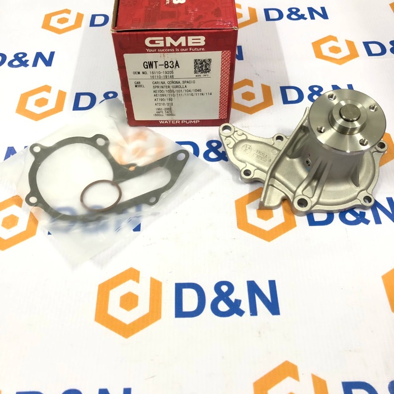 bơm nước toyota corolla 1.3L, 1.6L AE100 1991-2001