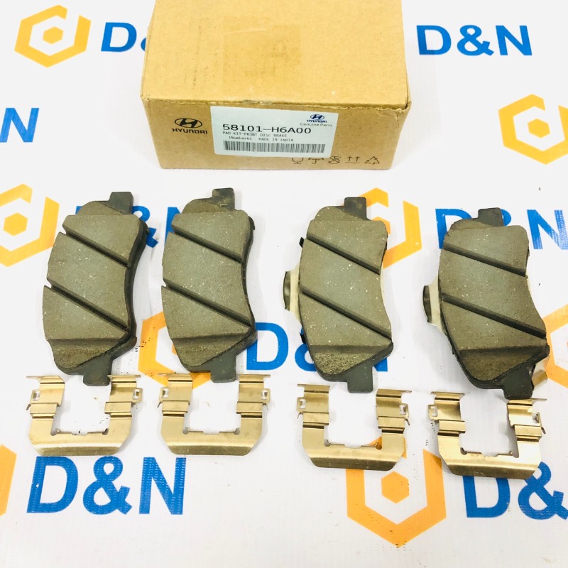 Má phanh trước, bố thắng trước Hyundai I20, I30  2012-2022 | 58101-A6A00, 58101H8A00, 58101H7A00, 58101-H6A00