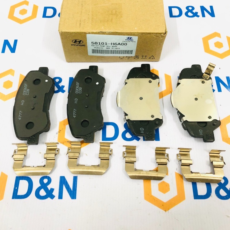 Má phanh trước, bố thắng trước Hyundai I20, I30  2012-2022 | 58101-A6A00, 58101H8A00, 58101H7A00, 58101-H6A00