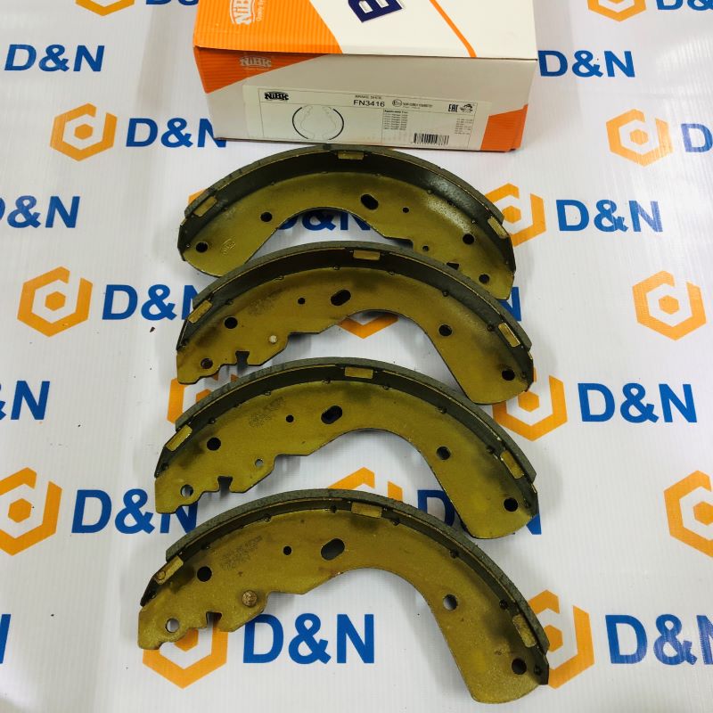 Má phanh sau Ford Everest, Ranger, BT50 2003-2019 | FN3416 , FN0637 , ME2M34-2200-BA , 2M342200BA