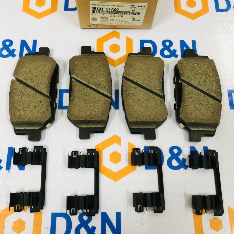 Má phanh, bố thắng trước Hyundai Santafe 2018-2025 | 58101-S1A00, 58101S1A00