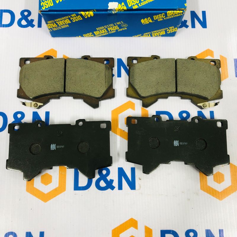 Má phanh trước Toyota Landcruiser J300, Prado J250, Gx550, Lx600, Lx700 2021-2025 | 04465-02580, 04465-02640, 04465-60380,
