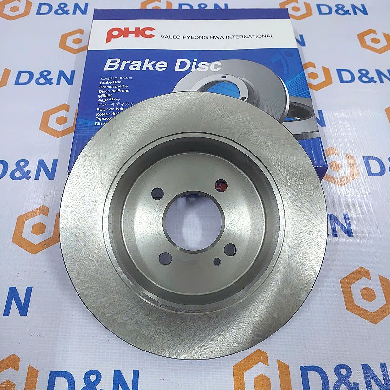 Đĩa phanh sau, đĩa thắng sau Hyundai Accent, I20, Kia Rio, Soluto 2011-2020 | 58411-0U300, 58411-C8000