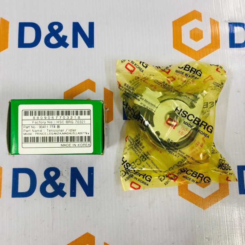 Bi tỳ curoa cam Chevrolet Captiva, Vivant, Nubira, Magnus 2.0, Lacetti 1.8 | 90411774, 9158004, 9157004