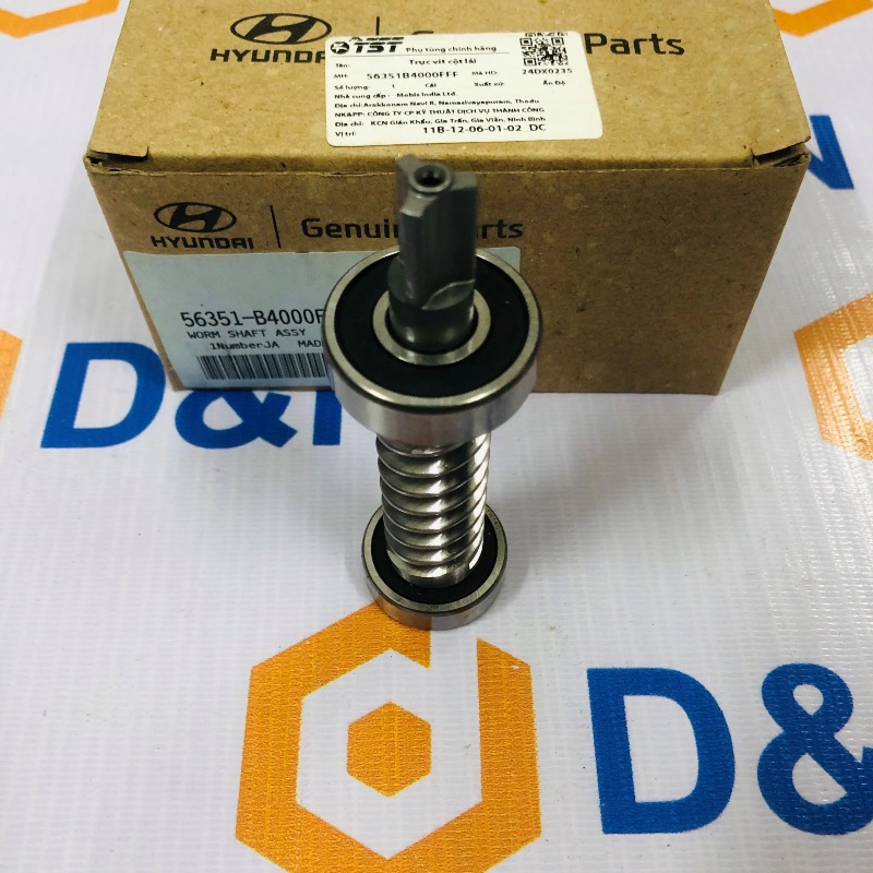 Trục vít cọc lái Hyundai I10 Grand, I20, Accent, Kia Rio 2014-2023 | 56351-C7001FFF, 56351- B4000FFF, 56351- H6001FFF