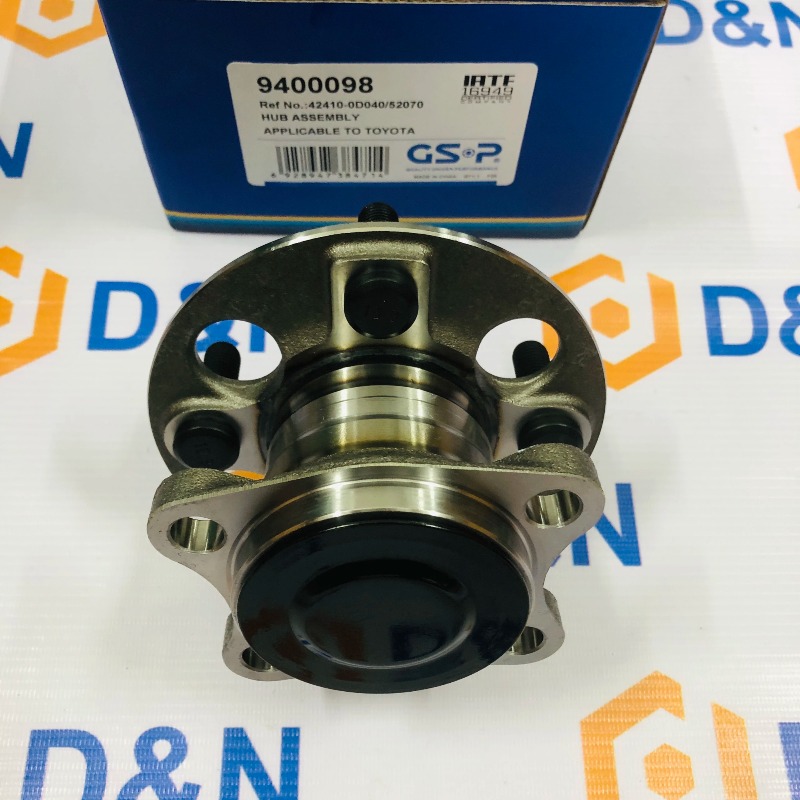 Bi moay ơ bánh sau Toyota Vios, Yaris 2008-2013 (Không abs) | 42410-0D040, GSP 9400098