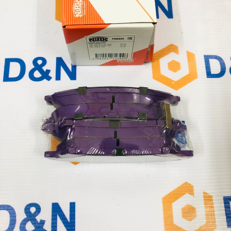 Má phanh trước, bố thắng trước Suzuki Vitara, Mitsubishi Xpander, Xforce 2015-2025 | PN9809, 55810-61M50