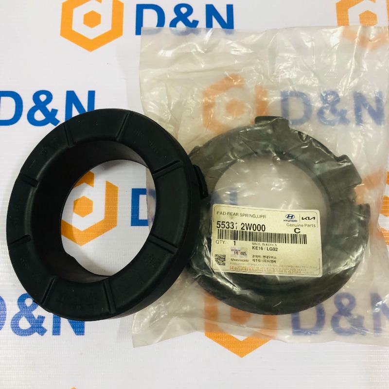 Cao su đệm lò xo giảm xóc Hyundai Santafe 2013-2018, Kia Sorento | 55531-2W100,  55323-2W100