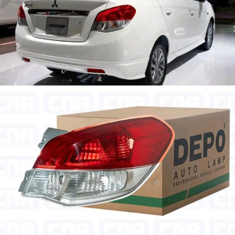 Đèn hậu ngoài Mitsubishi Attrage 2014-2018