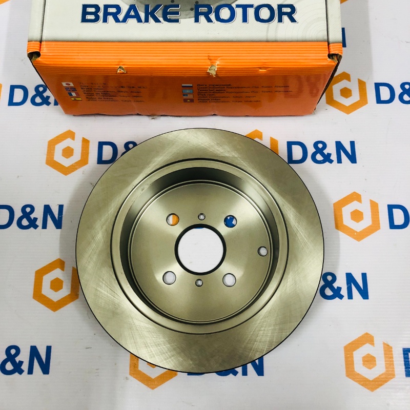 Đĩa phanh sau, đĩa thắng sau Toyota Vios, Yaris 2008-2022 | 42431-0D110, 42431-0D090, 42431-52080