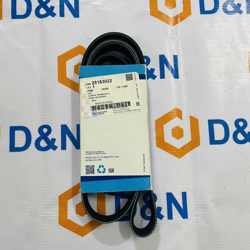Dây Curoa tổng, dây đai tổng Chevrolet Captiva, Lacceti, Vivant, Magnus, Nubira | 25183022 25185148 96309968 96628792