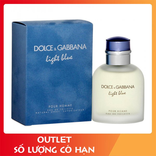 Dolce Gabbana Light Blue Pour Homme EDT Nước Hoa Nam - Tự Tin & Lôi Cuốn