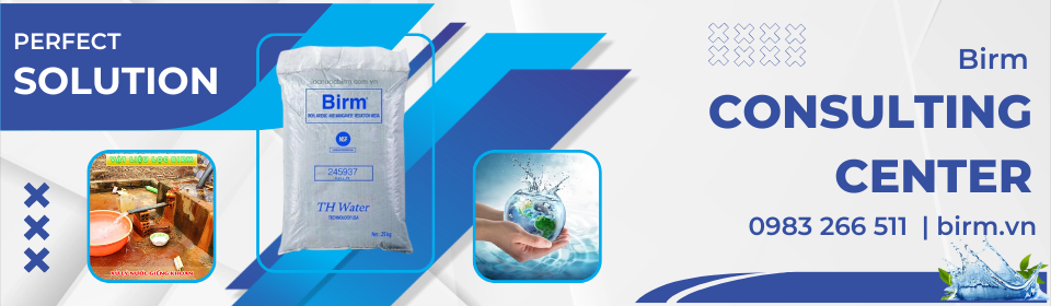 Tư vấn giải pháp xử lý nước giếng khoan nhiễm sắt