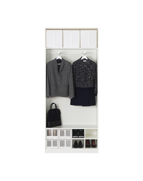 BỘ 3 HỘP VẢI ĐỰNG ĐỒ IKEA SKUBB - TRẮNG 31x34x33 cm