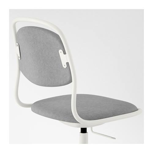 GHẾ XOAY ÖRFJÄLL IKEA - XÁM NHẠT
