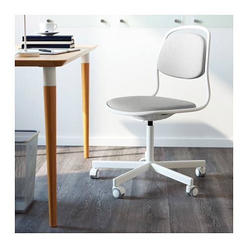 GHẾ XOAY ÖRFJÄLL IKEA - XÁM NHẠT