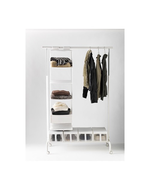 GIÁ TREO QUẦN ÁO RIGGA IKEA - TRẮNG