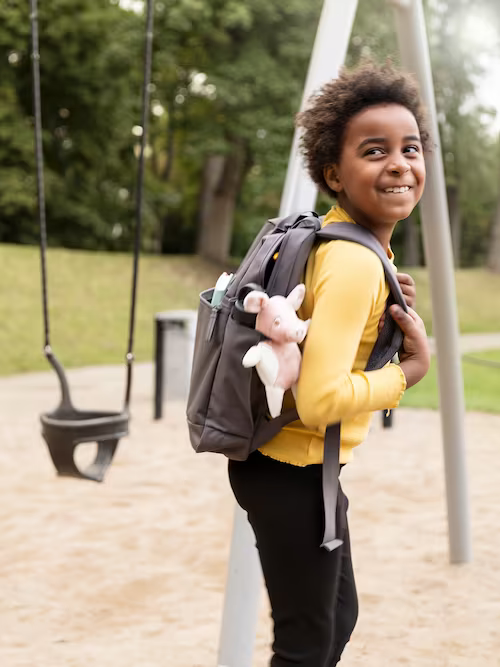 BA LÔ STARTTID IKEA - XÁM 27x9x38 cm / 12 l