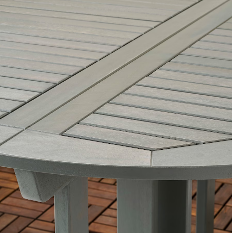 BÀN NGOÀI TRỜI BONDHOLMEN IKEA - XÁM 108 cm