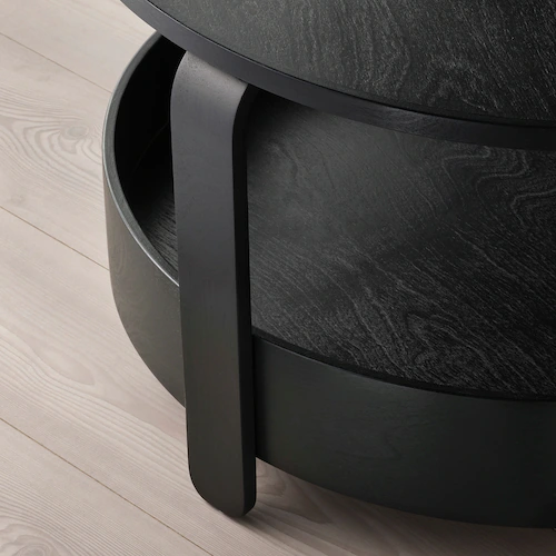 BÀN CÀ PHÊ BORGEBY IKEA - ĐEN 70CM