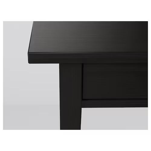 BÀN ĐẦU GIƯỜNG HEMNES IKEA - NÂU ĐEN 46x35 cm