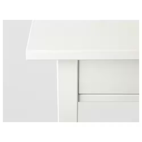 BÀN ĐẦU GIƯỜNG HEMNES IKEA - TRẮNG 46x35 cm
