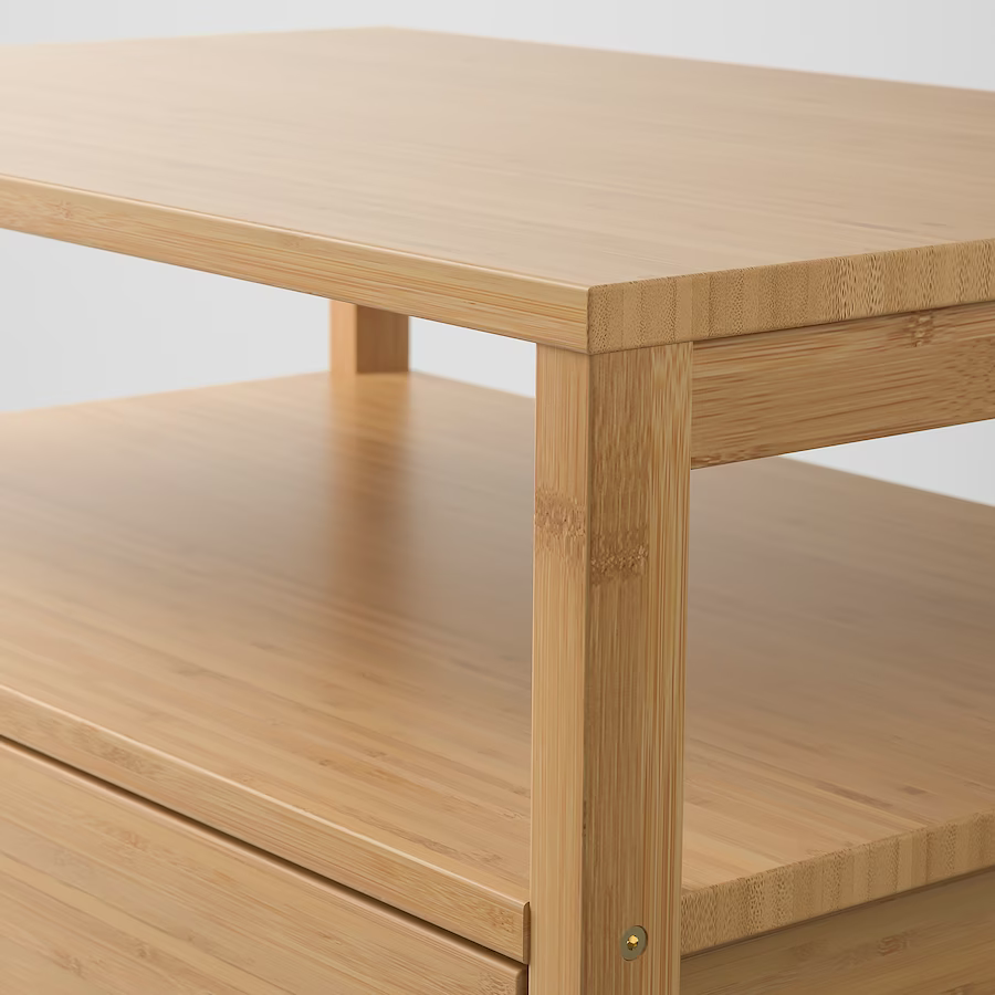 BÀN ĐẦU GIƯỜNG NORDKISA IKEA - TRE 60x40 cm